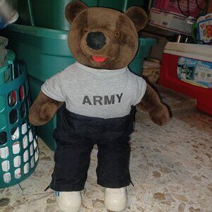 Vintage Teddy Bear Brown About 20" Tall